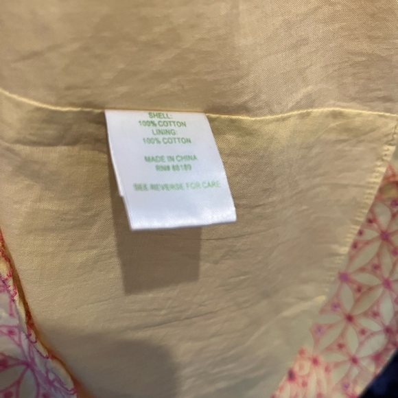 Lilly Pulitzer Felicity Starfruit Strapless Dress Size 4 - Picture 9 of 10